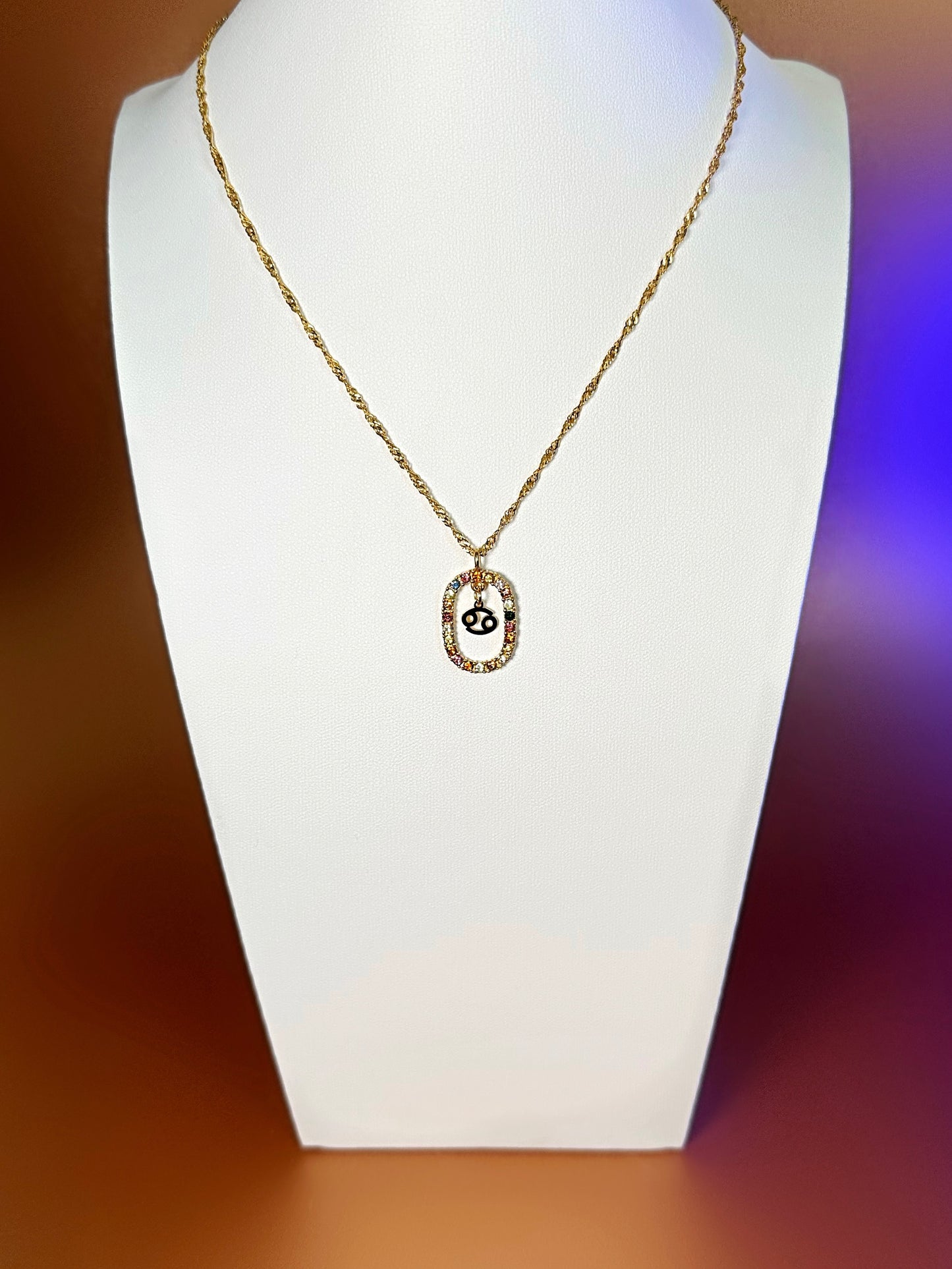 Collier Astro charm