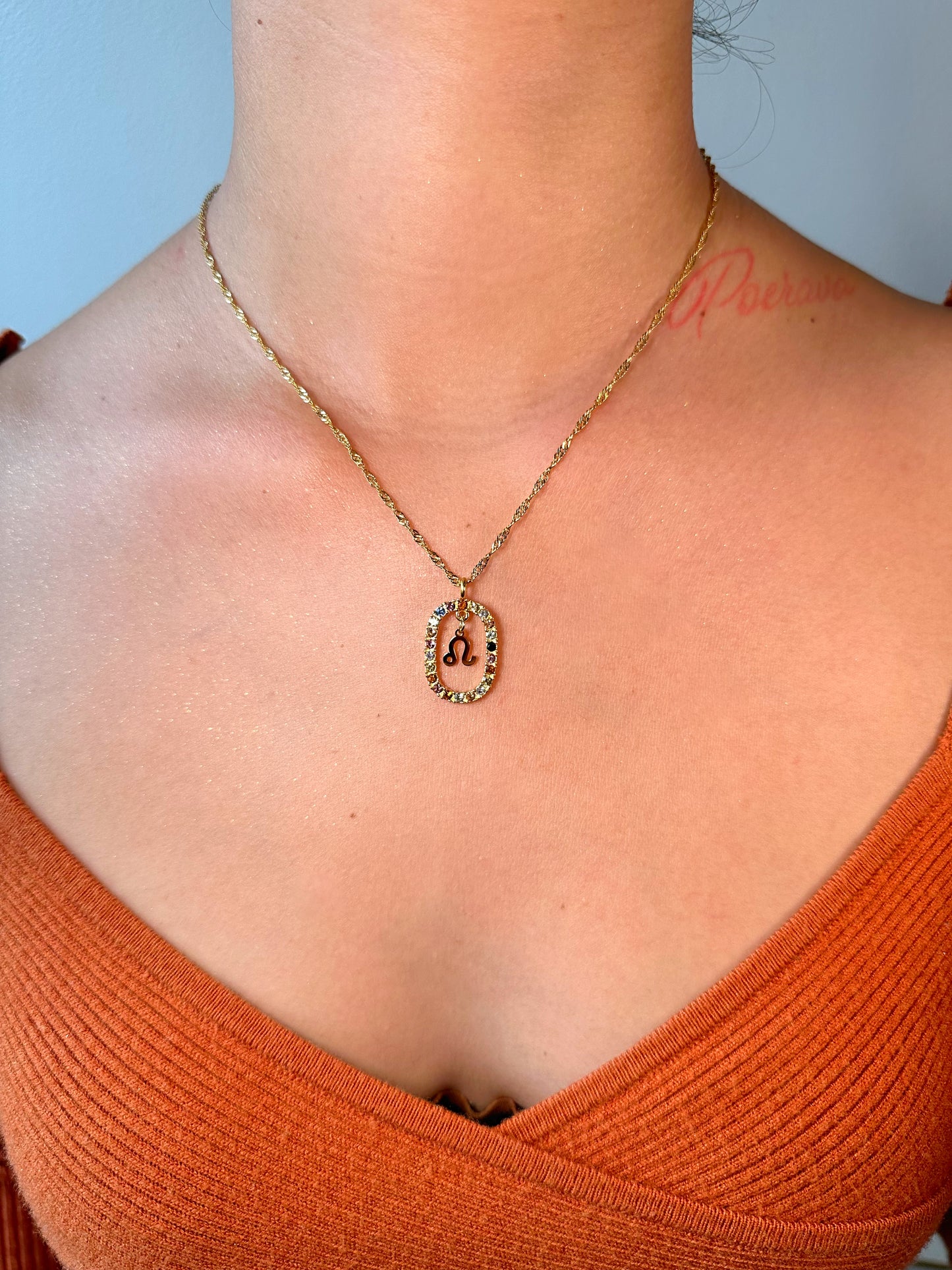 Collier Astro charm