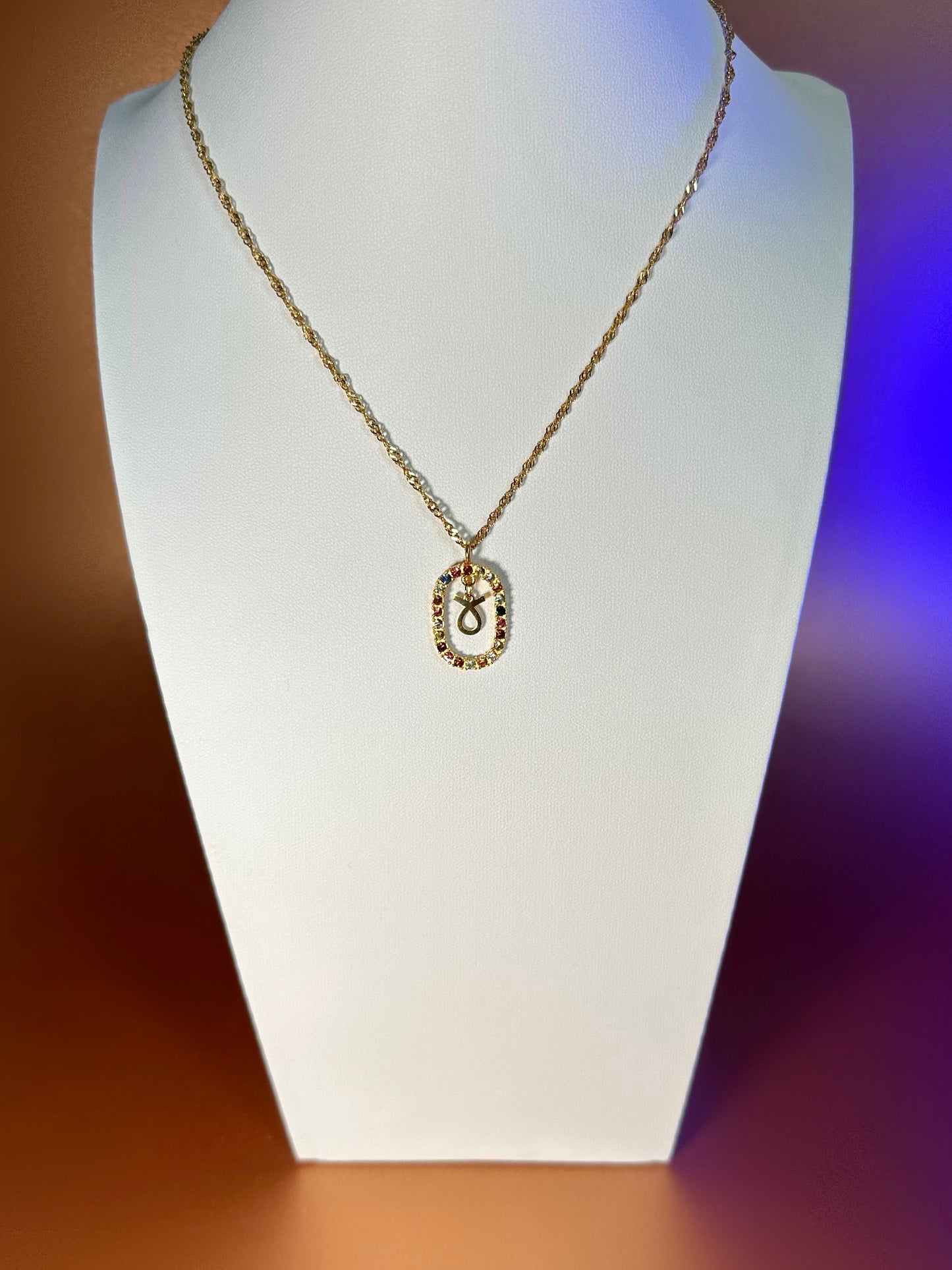 Collier Astro charm