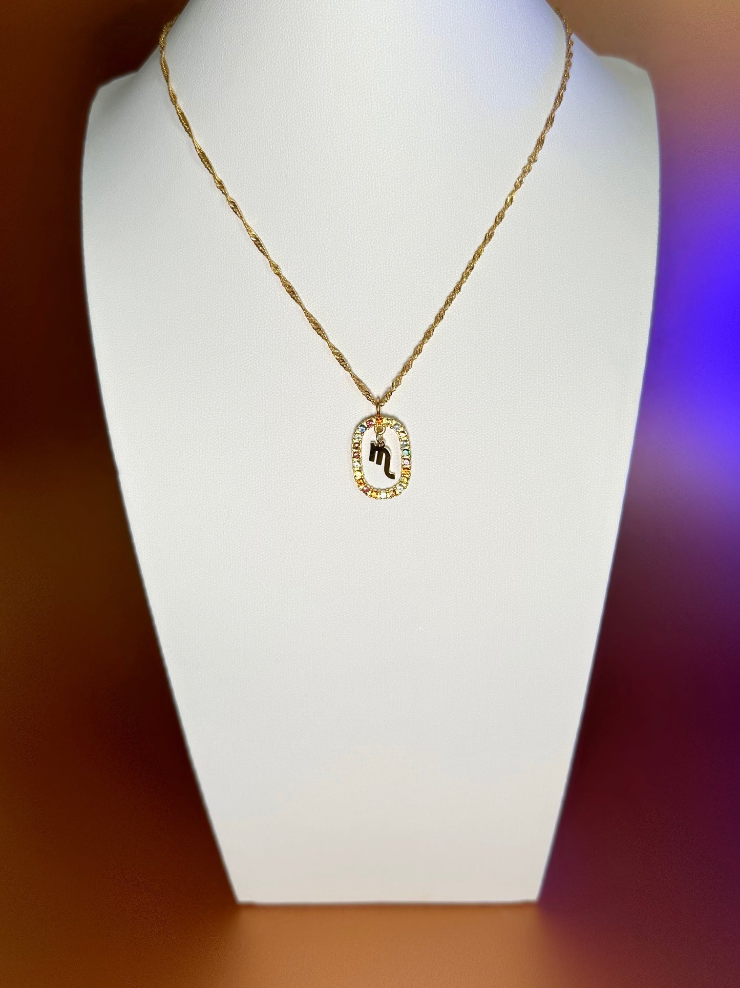 Collier Astro charm