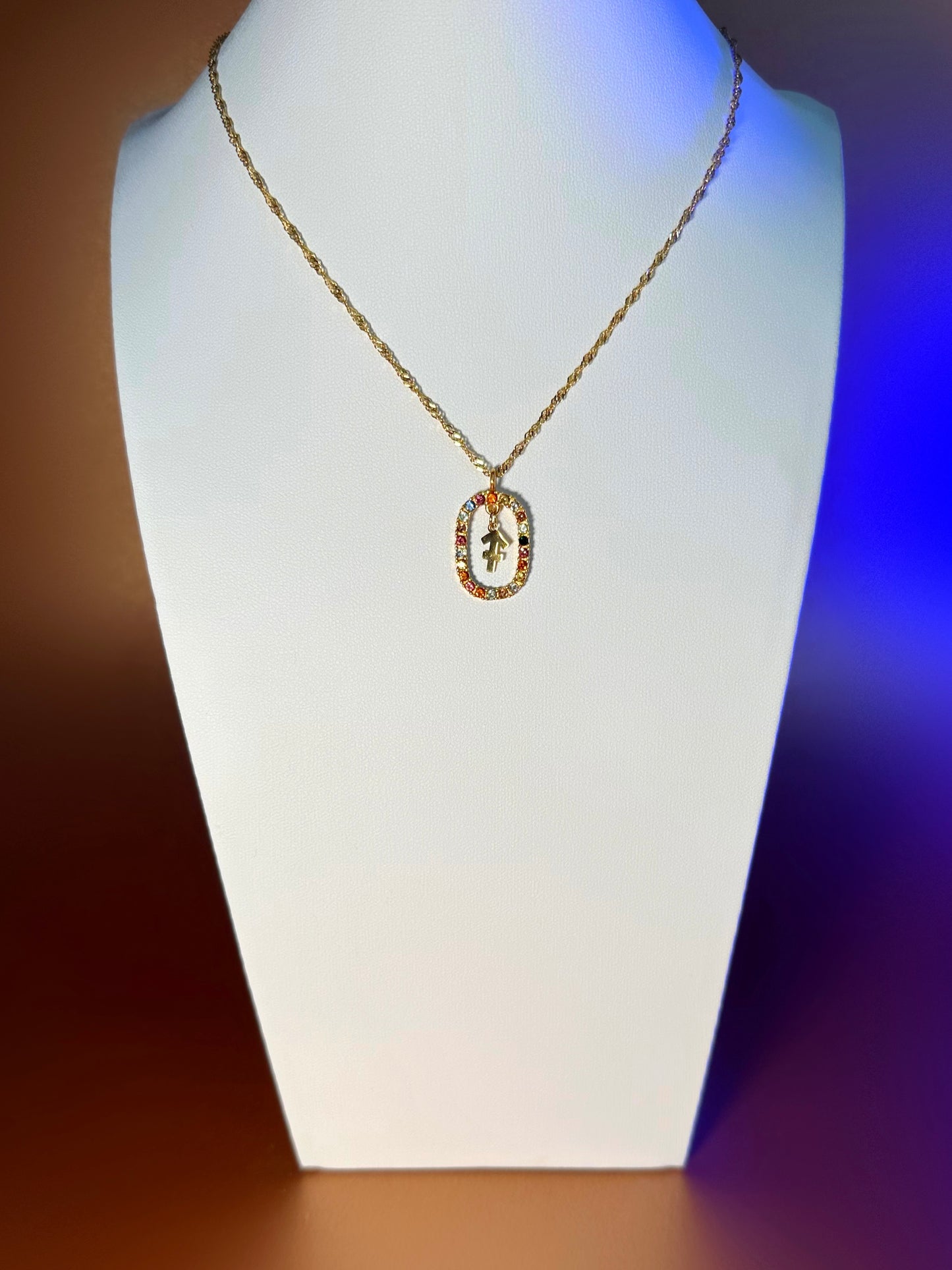 Collier Astro charm