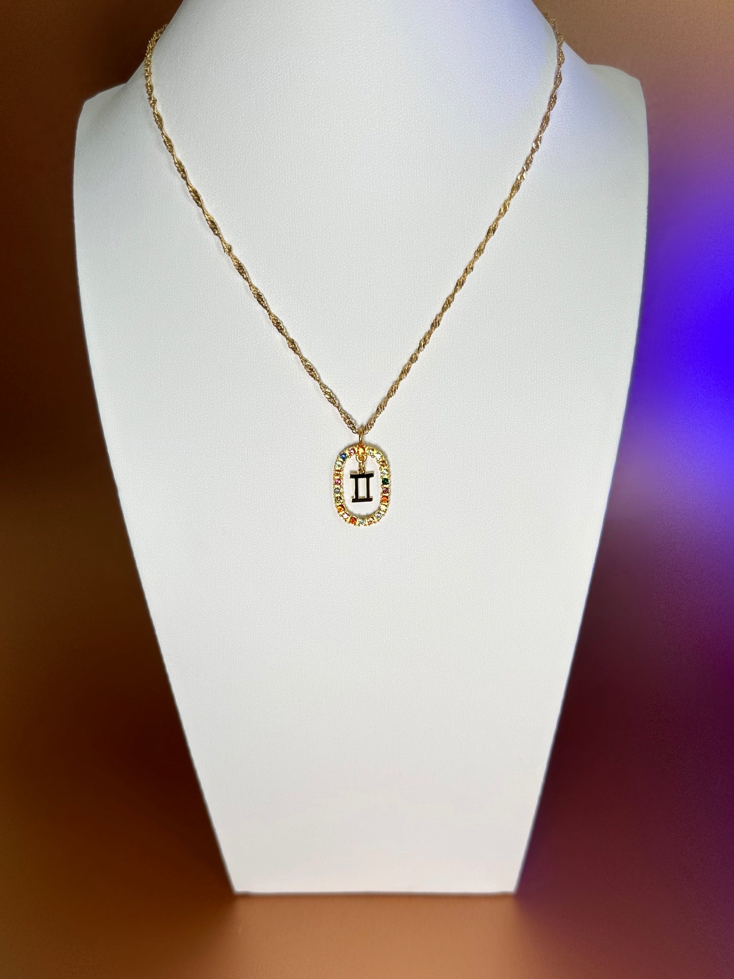Collier Astro charm