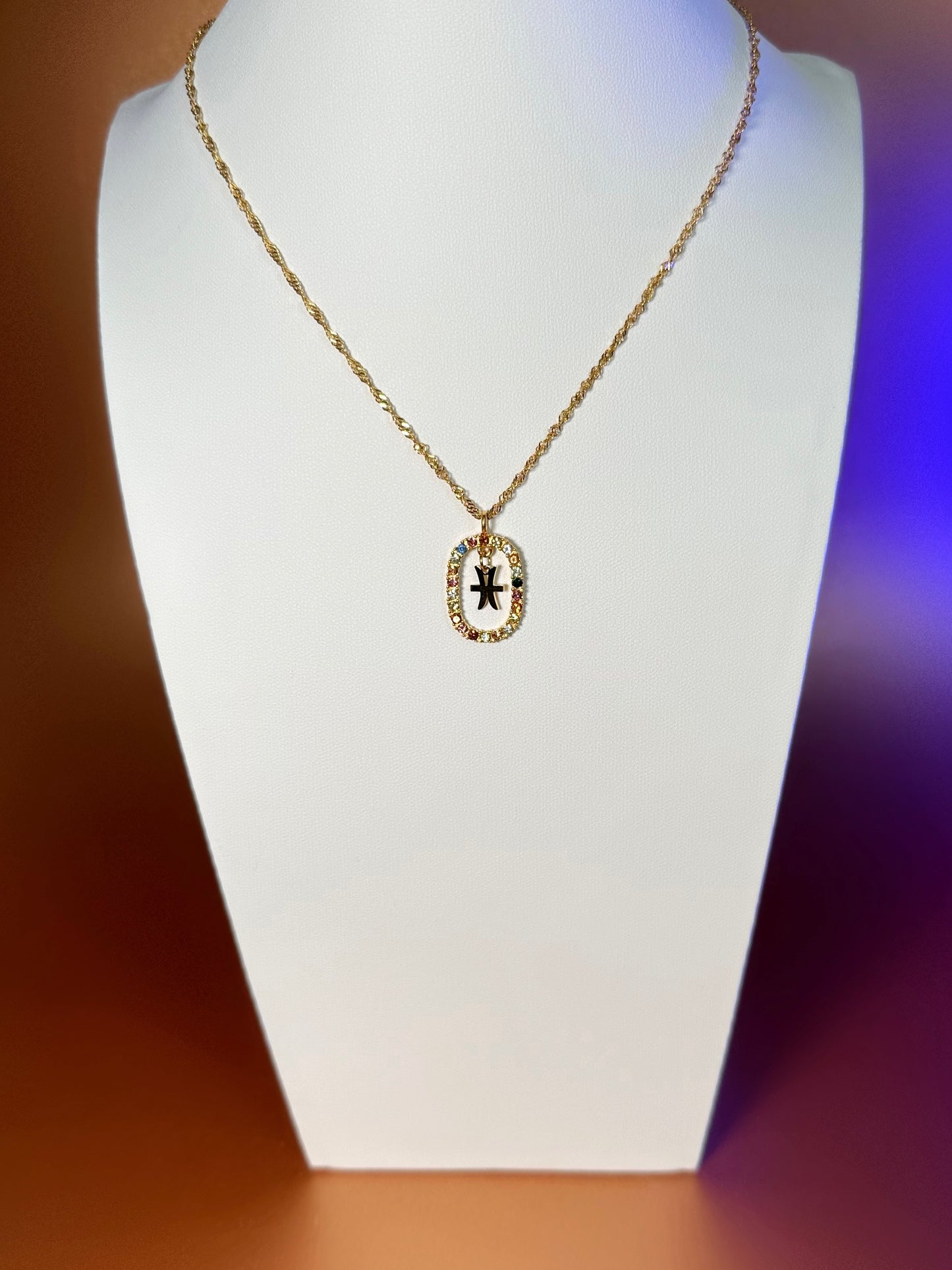 Collier Astro charm