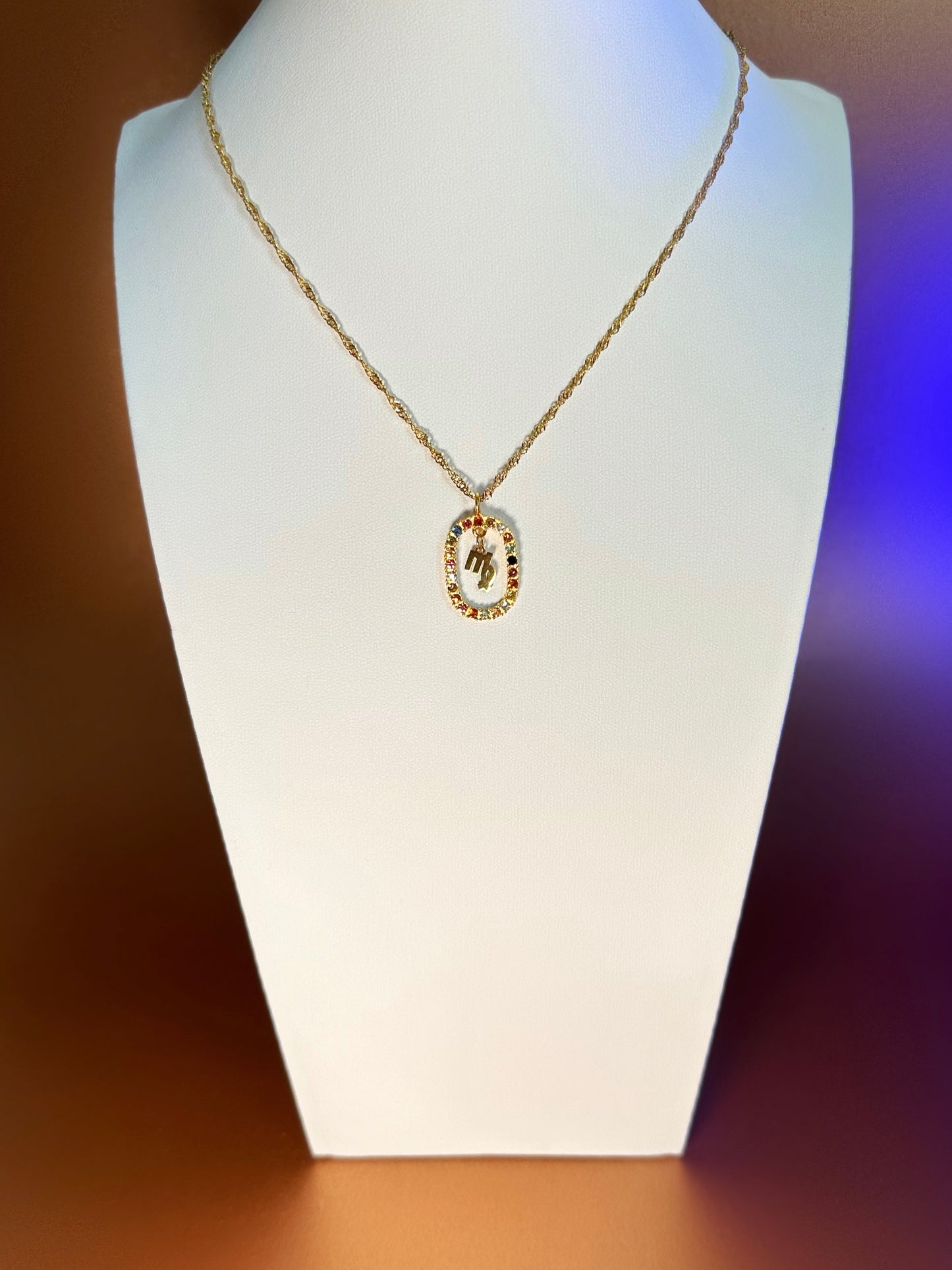 Collier Astro charm