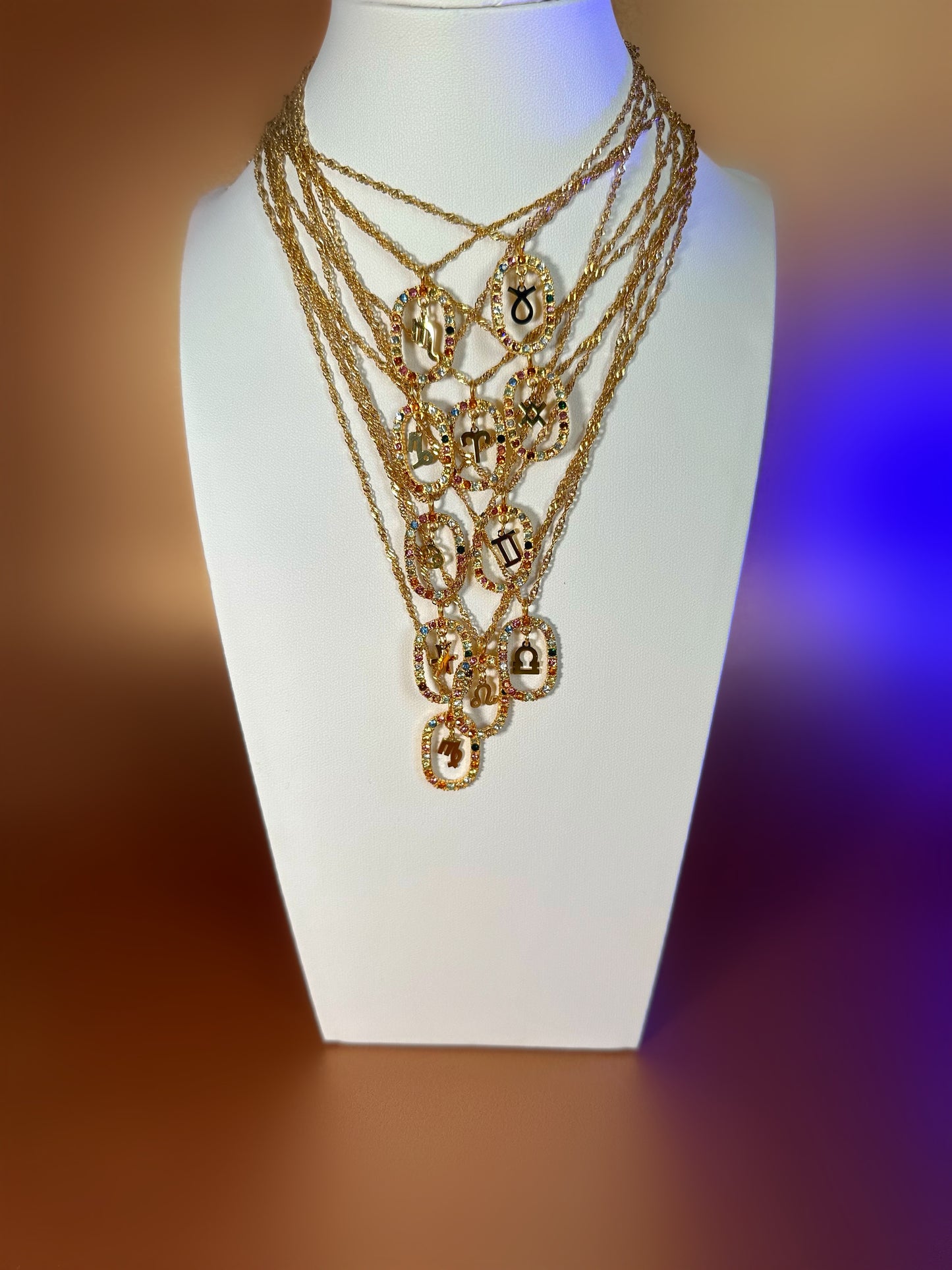 Collier Astro charm