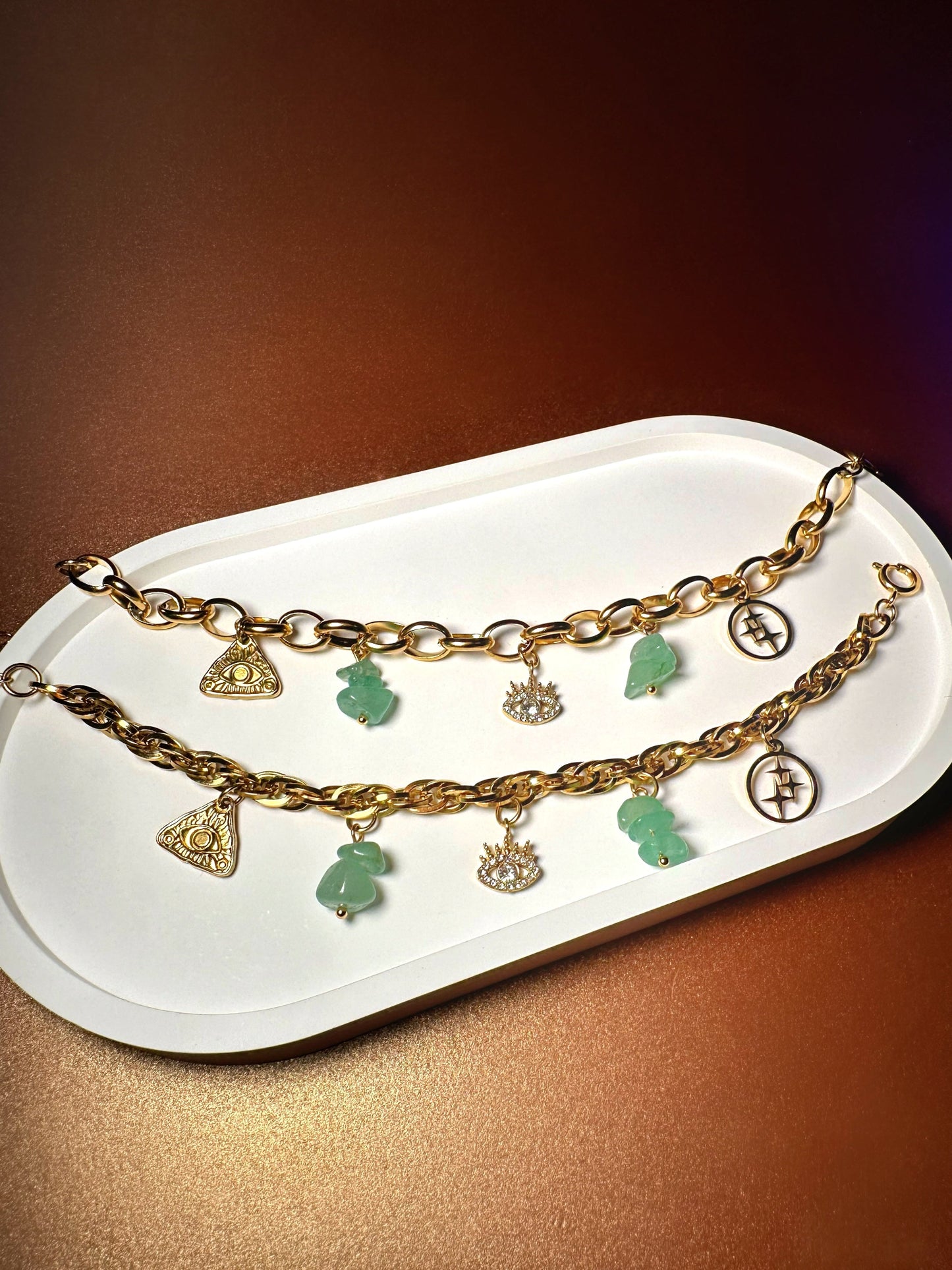 Bracelet Charm _ aventurine