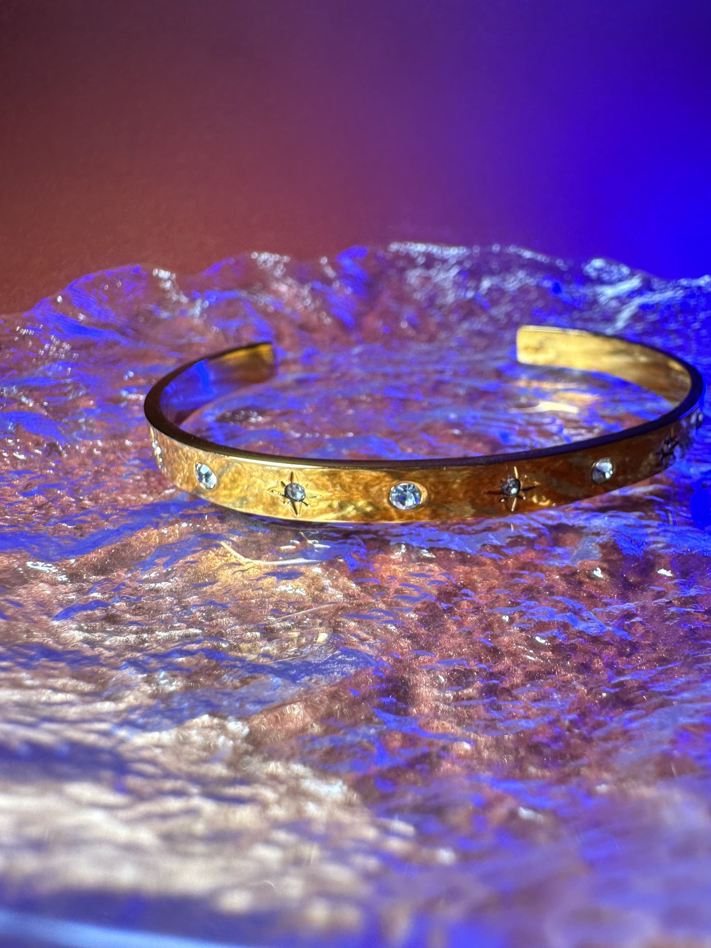 Bracelet jonc Céleste