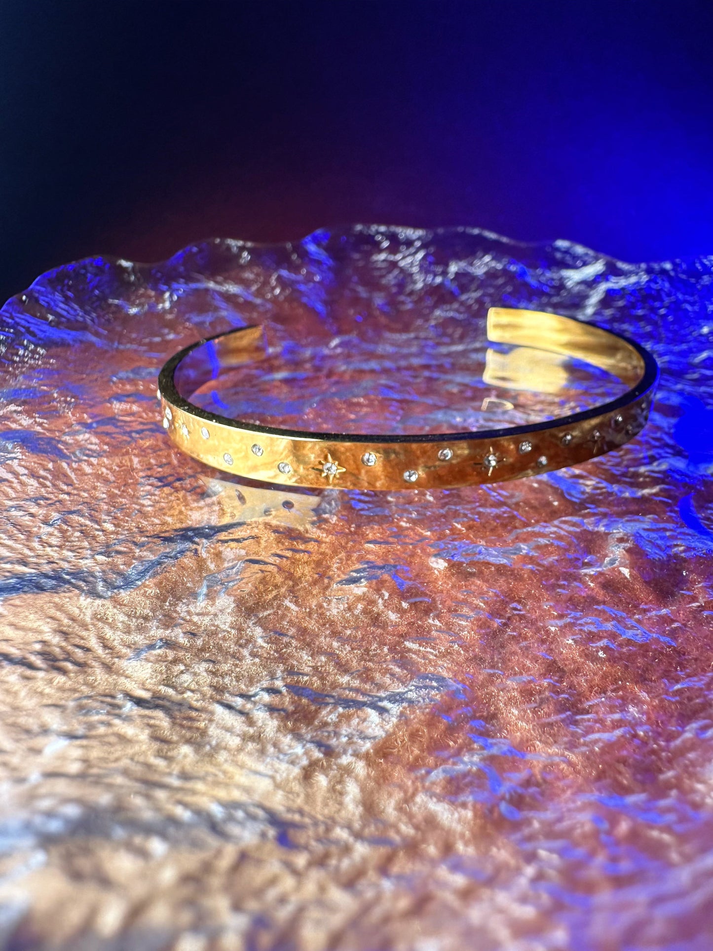 Bracelet jonc Céleste