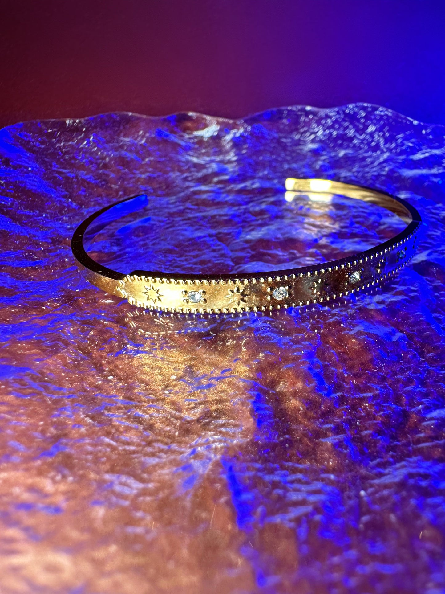 Bracelet jonc Céleste