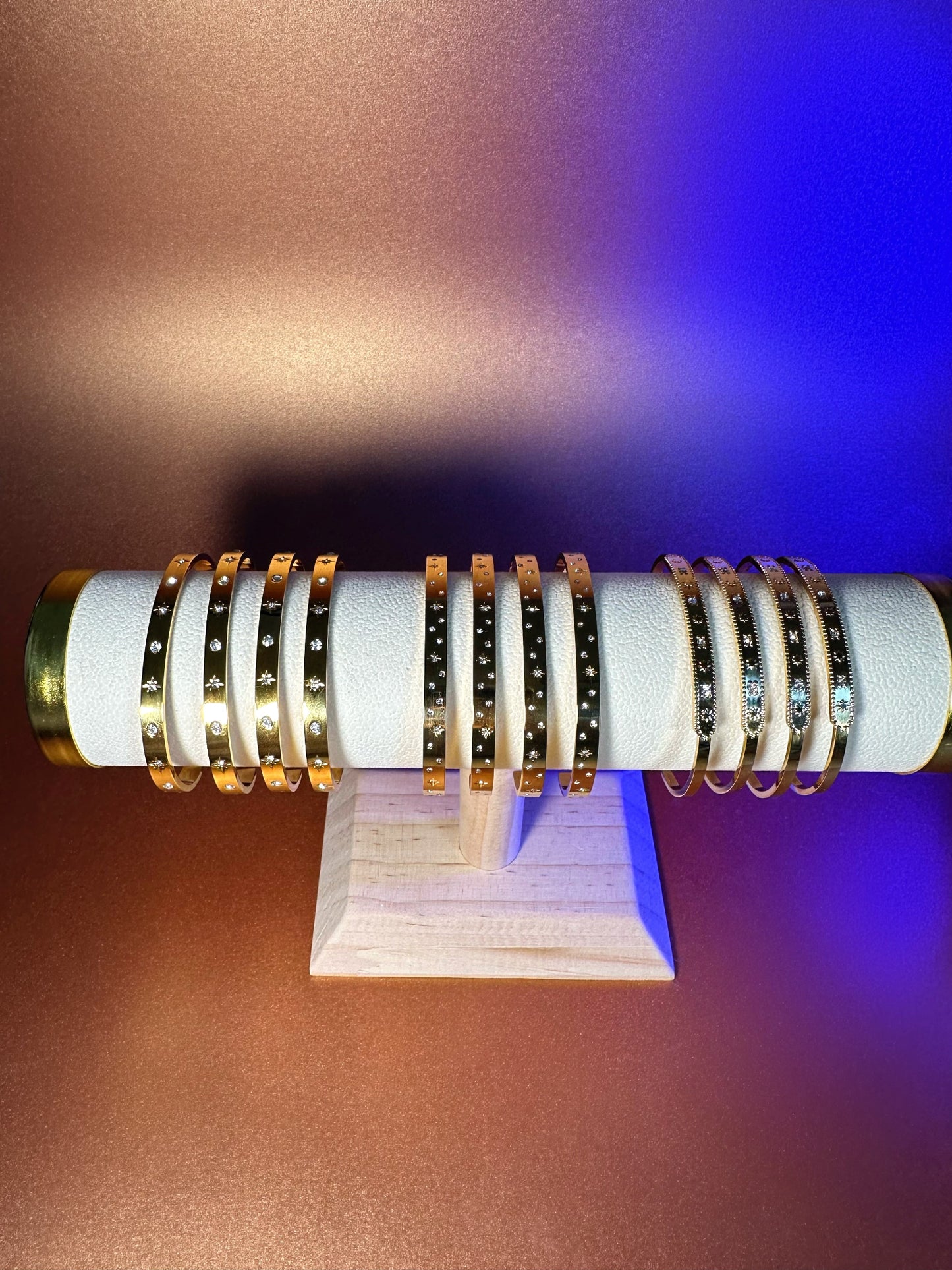 Bracelet jonc Céleste